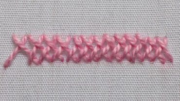 How do you do herringbone stitch Learn this basic embroidery stitch