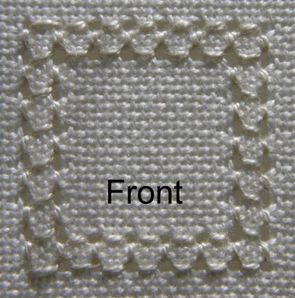 Four Sided Stitch Instructions