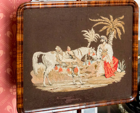 Arlington Court's needlework collection is extensive. Enjoy these photos of my favorite pieces on display.