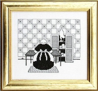 These blackwork designs feature the antics of Mischeif the cat. Available as downloadable charts