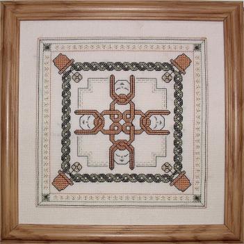 Enjoy Celtic cross-stitch? Add a touch of magic to your project and bring the power of the earth, air, fire and water to life with these 4 designs. 